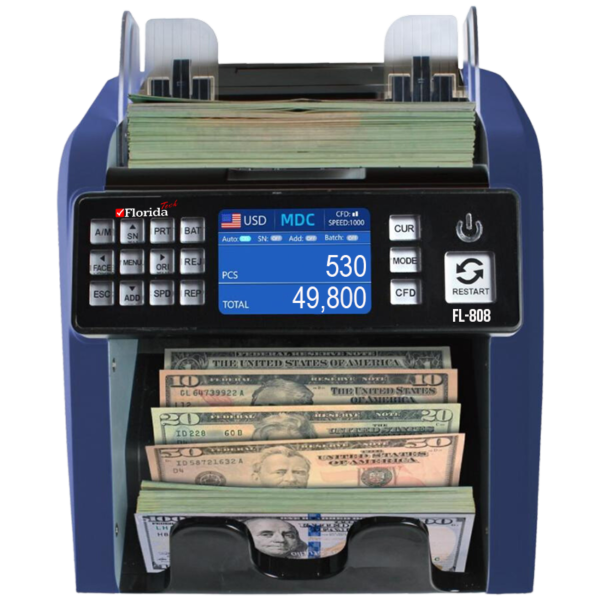 Florida FL-808 Cash Counting Machine: Buy now - Florida tech