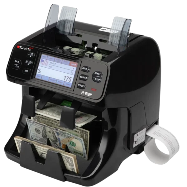 Florida FL-980P Black cash Counting Machine