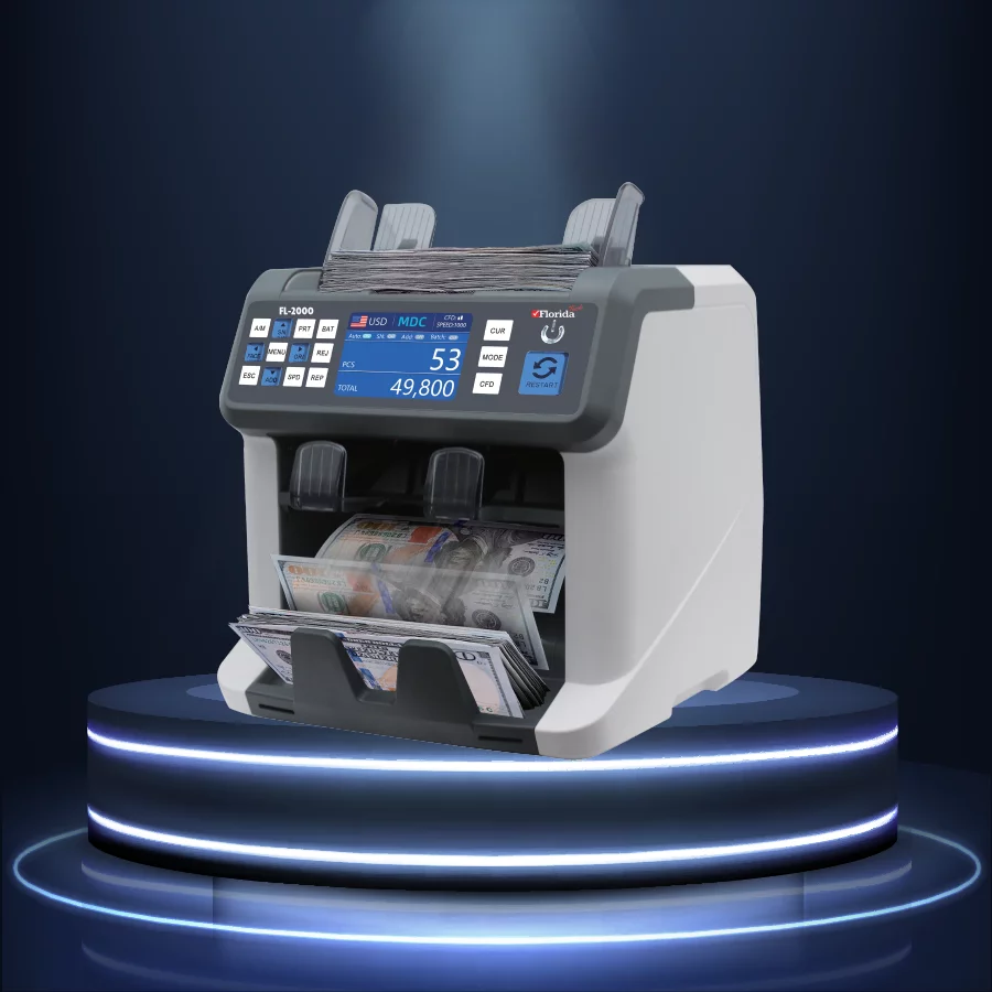 High Tech Money Machine Florida tech- World No1 Brand For Cash Counting Machine