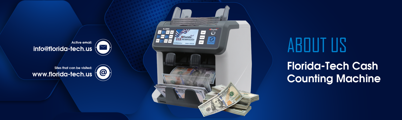 About Us Florida Tech Cash Counting machine in Dubai all model