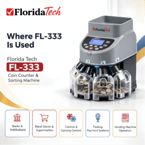 Florida Tech FL-333 Professional Coin Counter Machine
